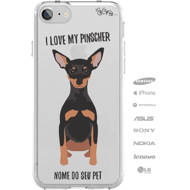 Capinha Personalizada Nome - Meu cachorro Pinscher