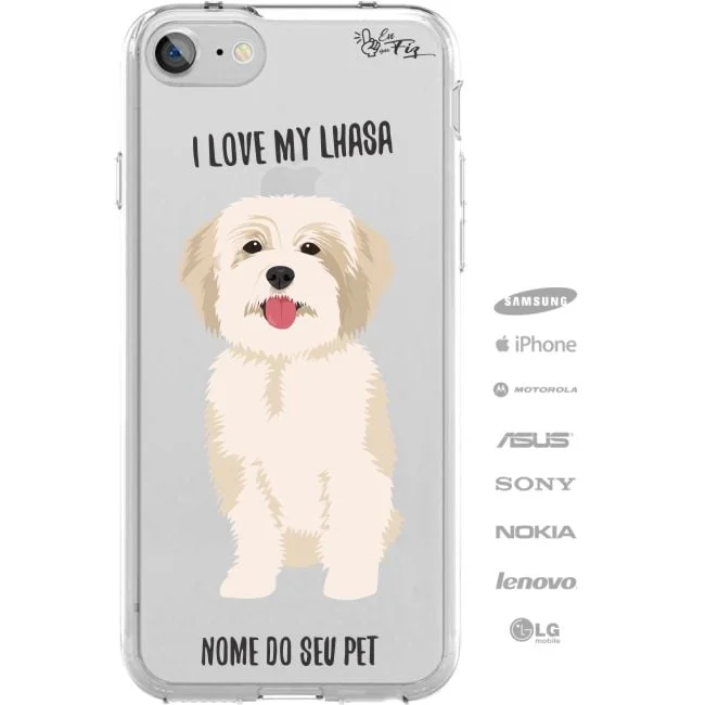Capinha Personalizada Nome - Meu cachorro Lhasa Apso