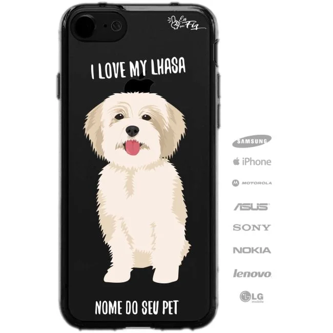 Capinha Personalizada Nome - Meu cachorro Lhasa Apso