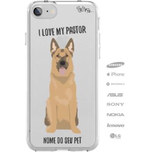 Capinha Personalizada Nome - Meu cachorro Pastor Alemão