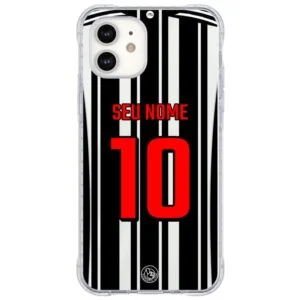 Capinha de Celular Personalizada Time - Estilo Atlético Mineiro