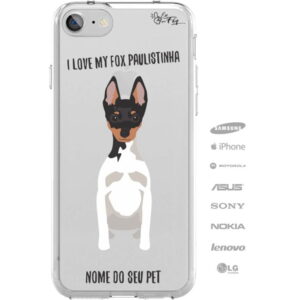 Capinha Personalizada Nome - Meu cachorro Fox Paulistinha