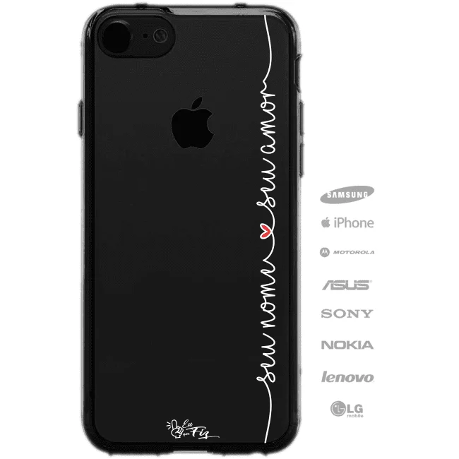 Capinha Personalizada Eterno Amor Coração