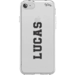 Capinha Personalizada Nome Horizontal Masculina