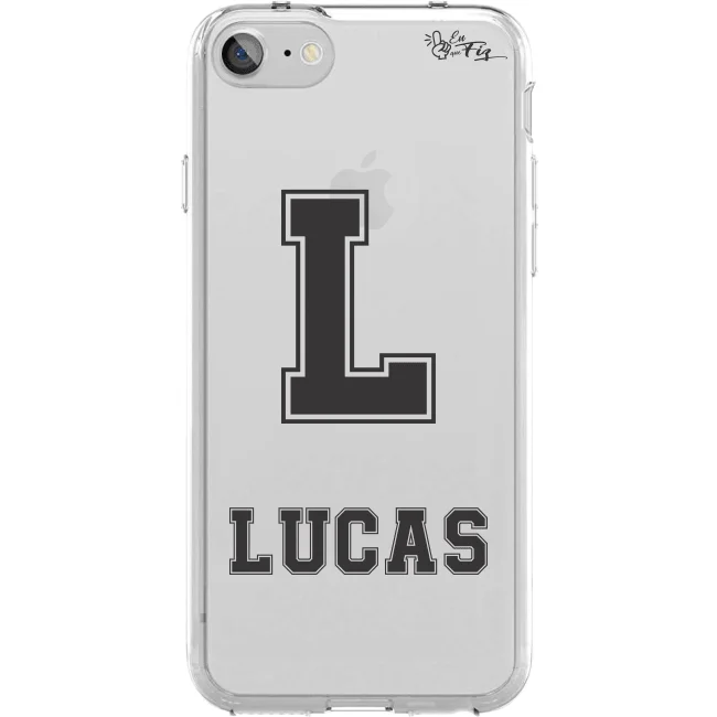 Capinha Personalizada Nome Inicial Masculina