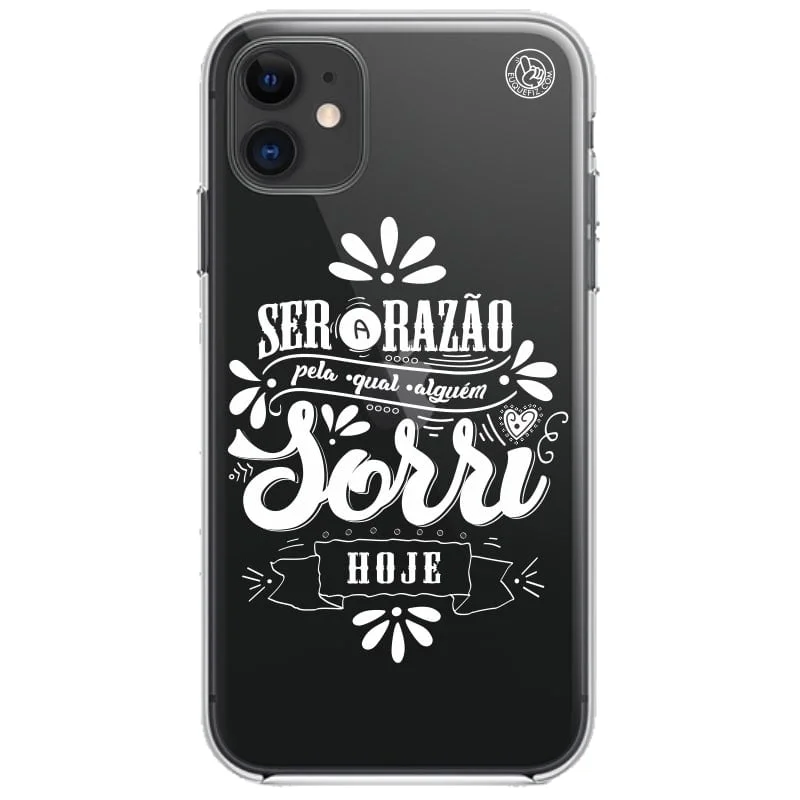 Capinha de celular Razão do meu sorriso