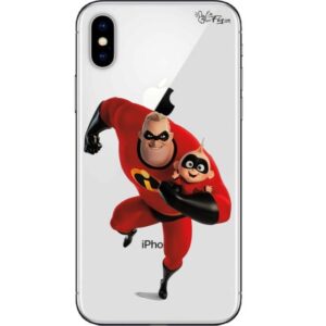 Capinha de Celular Os Incríveis - Sr. Incrível e Zezé
