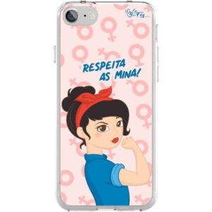 Capinha de celular Respeita as Mina