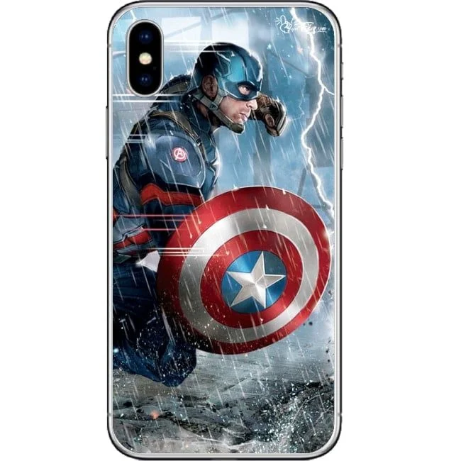 Capinha de Celular Capitão América Guerra Civil