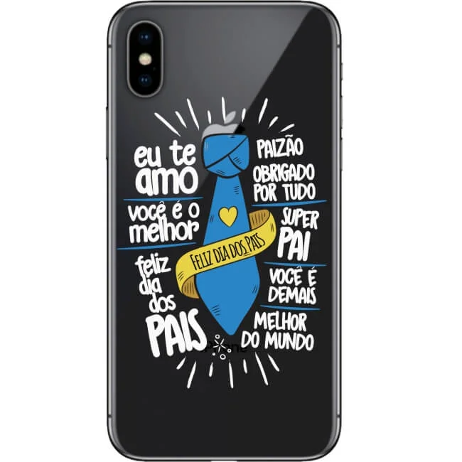 Capinha de Celular Feliz dia dos Pais