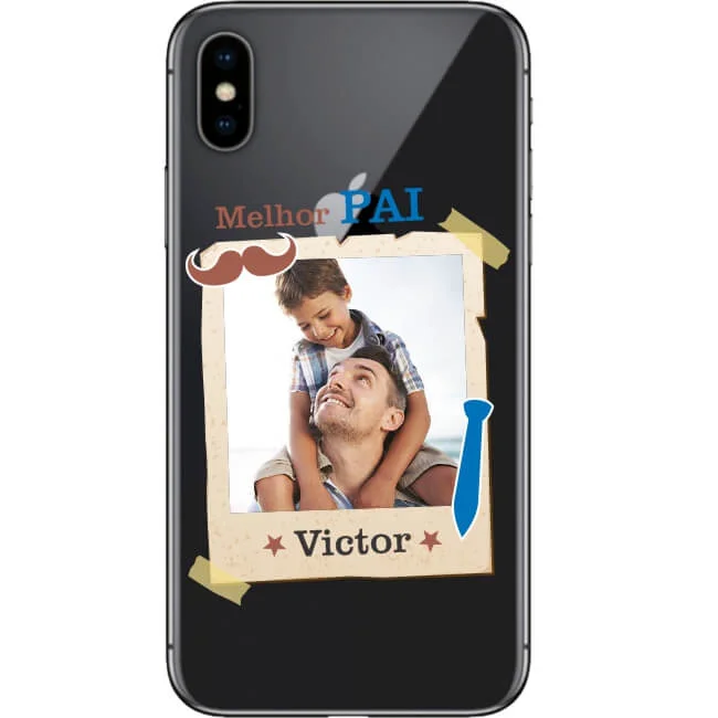 Capinha Personalizada com foto Melhor Pai