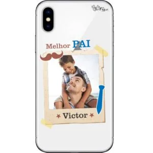 Capinha Personalizada com foto Melhor Pai