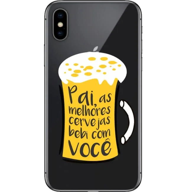 Capinha de Celular Dia dos Pais - Cerveja