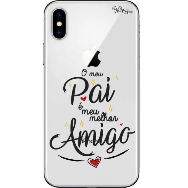 Capinha de Celular Pai meu melhor amigo