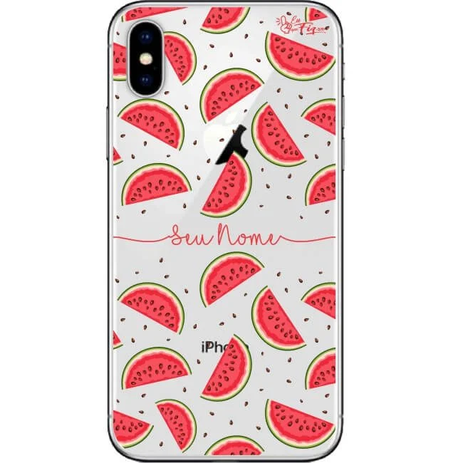 Capinha Personalizada com Nome Melancias