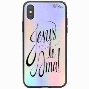 Capinha Holográfica Jesus te ama