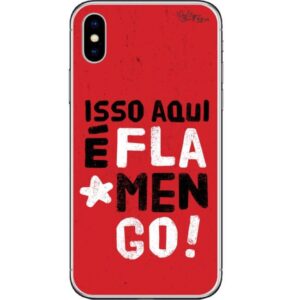 Capinha Aqui é Flamengo - Vermelho
