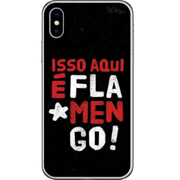 Capinha Aqui é Flamengo - Preto