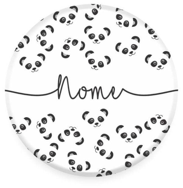Pop Socket Personalizado Nome Pandas