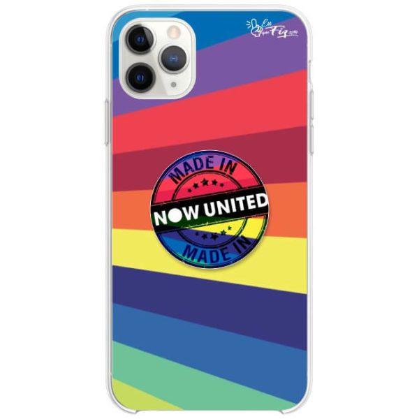 Capinha de Celular Made in Now United + Pop Socket Made in Now United