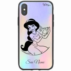 Capa Holográfica - Jasmine - Princesas Disney