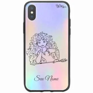 Capa Holográfica - Merida - Princesas Disney