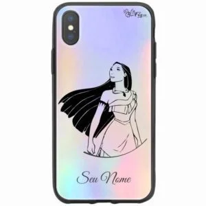 Capa Holográfica - Pocahontas - Princesas Disney