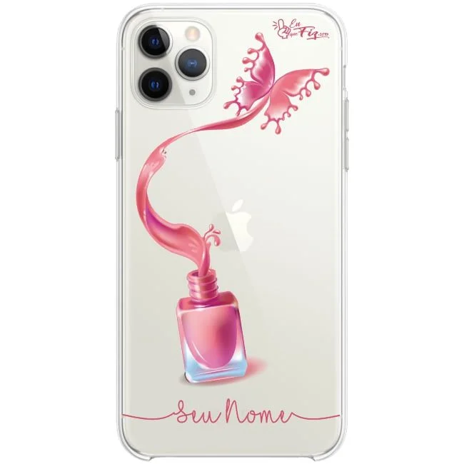 Capinha Personalizada Nome - Nail Art