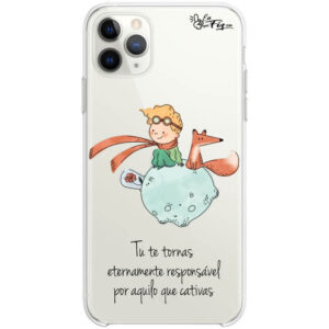 Capinha de Celular O Pequeno Príncipe - Eternamente responsável