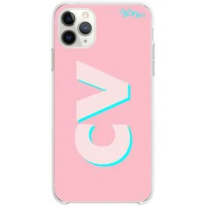 Capinha Personalizada Nome - Inicial Pink