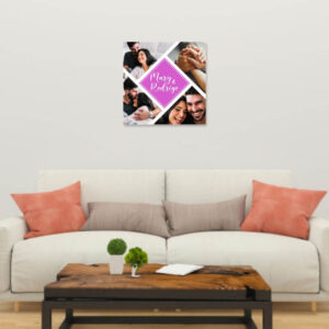 Quadro Decorativo Mosaico Fotos - Casal