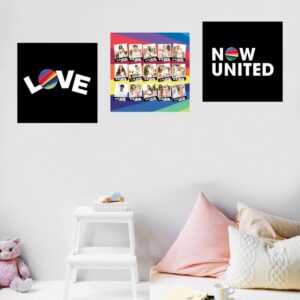 Trio Quadro Decorativo Now United