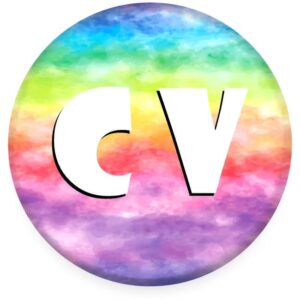 Pop Socket Personalizado Nome Inicial Rainbow Tie Dye - Unique
