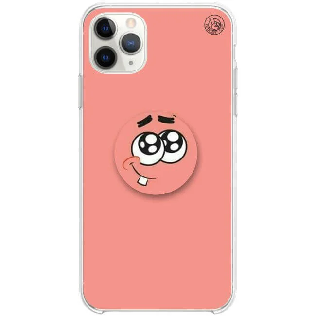 Capinha de Celular + Pop Socket Bob Esponja - Patrick Estrela