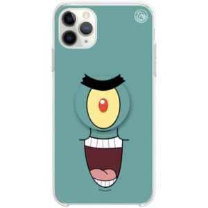Capinha de Celular + Pop Socket Bob Esponja - Plankton