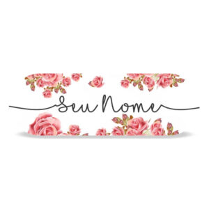 PopGrip Personalizado Nome Rosas