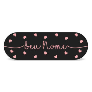 PopGrip Personalizado Nome Pink Hearts