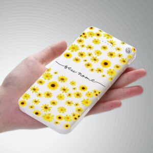 Carregador Portátil Power Bank Personalizado (10000mAh)Girassois