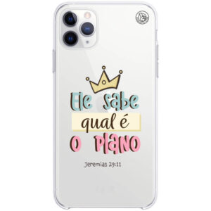 Capinha de Celular Ele sabe qual é o plano