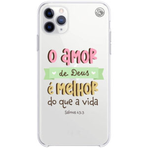 Capinha de Celular Nunca te deixarei