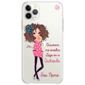 Capinha de Celular Personalizada Cacheada