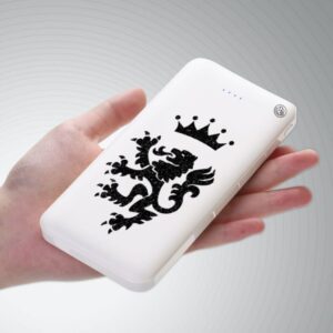 Carregador Portátil Power Bank Personalizado (10000mAh) Rebelde RBD Dragão Black