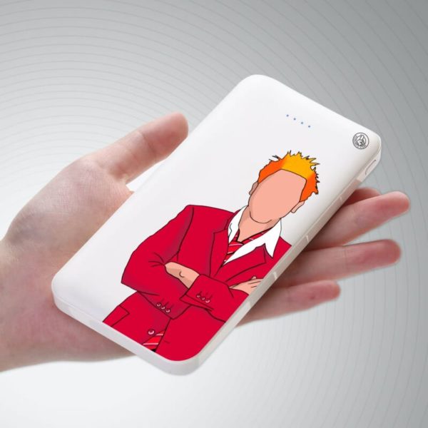 Carregador Portátil Power Bank Personalizado (10000mAh) Rebelde RBD Giovann