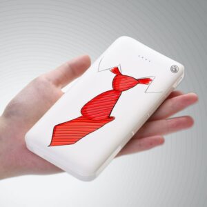 Carregador Portátil Power Bank Personalizado (10000mAh) Rebelde RBD Gravata