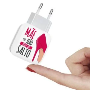 Carregador Turbo Duplo Mãe que não desce do Salto