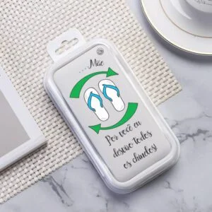 Carregador Portátil Power Bank Personalizado (10000mAh) Mães - chinelos