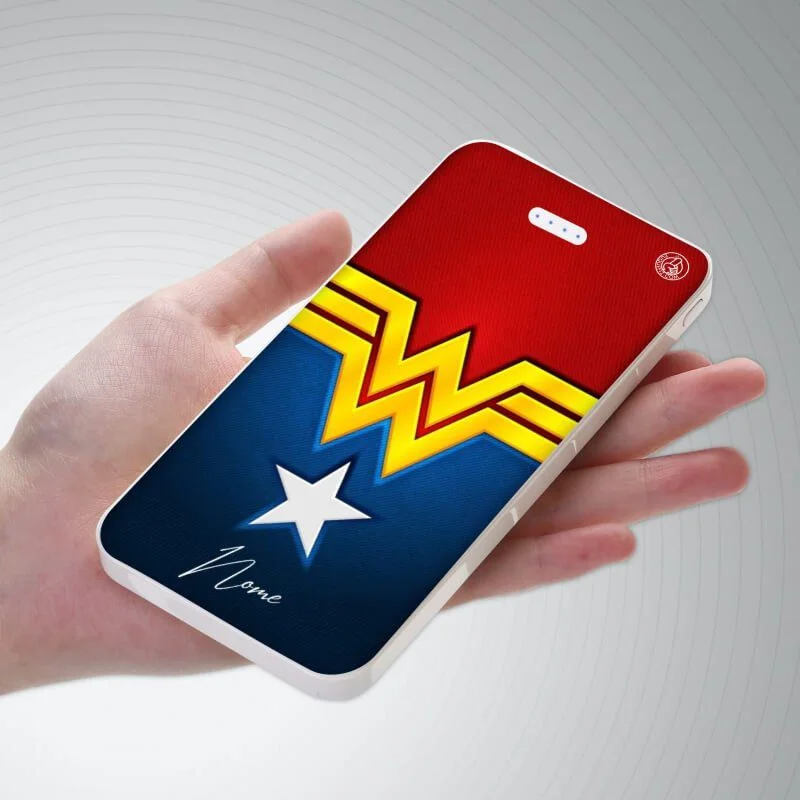 Carregador Portátil Power Bank Personalizado (10000mAh) Mulher Maravilha II