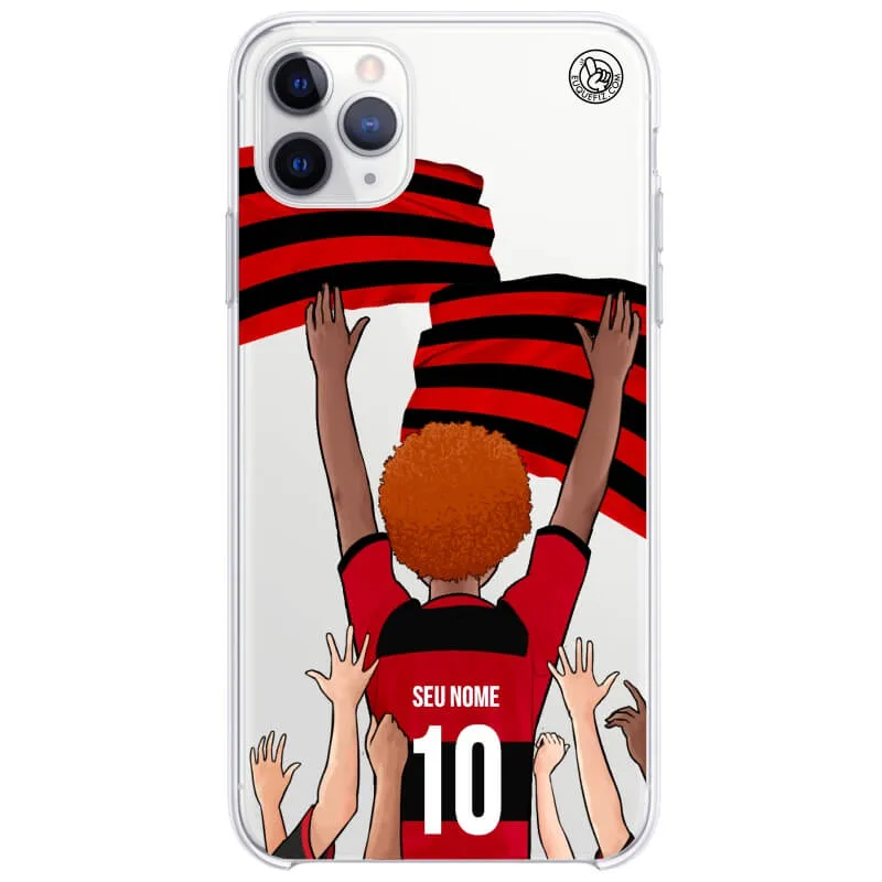 Capinha estilo Flamengo - Torcedor Cabelo Black Power