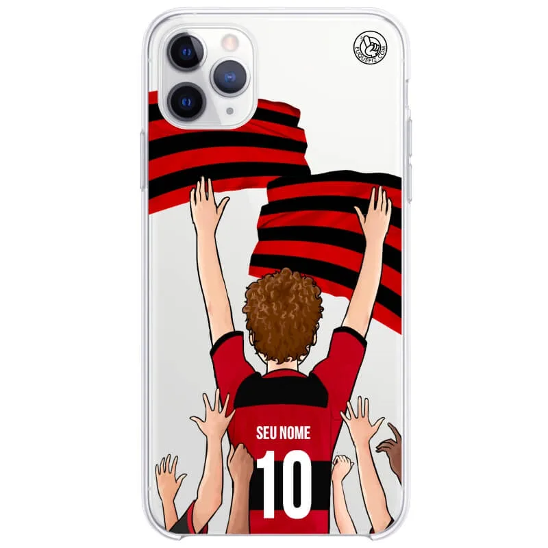 Capinha estilo Flamengo - Torcedor Cabelo Cacheado