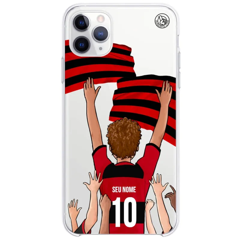 Capinha estilo Flamengo - Torcedor Cabelo Cacheado